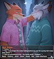 Nick Wilde X Pawbert Lynxley by LingRedCloud