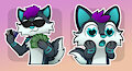 YCH stickers for Clay :3