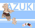 Azuki, the red bean bear :D by PannaCottaDog