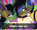 Sisters' Night Out (Commission) by AWinterMoose