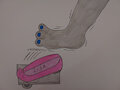 Shoe stepping on the pedal by Rockyon2066