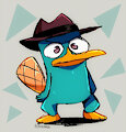 Perry the Platypus by KAZOKO