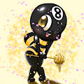 Toodles is a cute lil bee