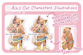 Alzi's Cat Character Illustration Commissions ☆