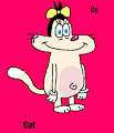 Olivia in Pink Animal Alphabet 1