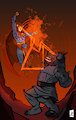 SUPERMAN VS DARKSEID