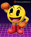 Commission. Pac-man by DrakeRex