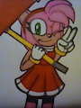 Amy Rose Doodle by SonicAnon