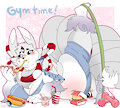 [COM] GYM TIME! by EvilKiwii