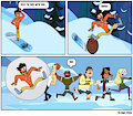 Snowboarding Disaster! by TotalDramaArtMaker