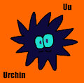 Urchin (Oggy and the Cockroaches) in Orange Animal Alphabet 1
