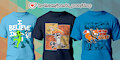 3 T-Shirt Designs by pandapaco