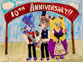Happy 10th Anniversary FNAF World!! by JurassicWorldGirl