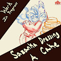 Sazanka Dressing A Cake (WIP) by SinisterSlyFox