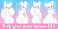 [OPEN] Pick your pose by Freylika