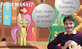 Me at Fluttershy's Cottage