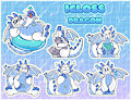 YCH Stickers for Icloss Dragon