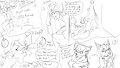 Feels Like Christmas very rough plot sketch by Autumnbear