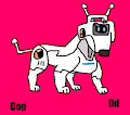 Boom Hound in Pink Animal Alphabet 1