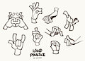 Hand Practice ~ by Spaicy