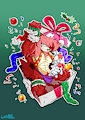 COMMISSION: Happy Late Xmas by Mimy92Sonadow