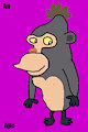 Ape (George of the Jungle (2007)) in Purple Animal Alphabet 1