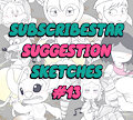 Subscribestar Suggestion Sketches #13 by Tenerius