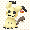 beanie baby mimikyu by dandyliondreamer