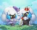2 Giant Shiny Whimsicott
