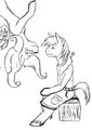Flutters for attention