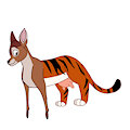 Uddered Deer-tiger by stuffalso