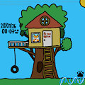 Slick The Fox's Treehouse by MaxfluffTheCoonFox2002