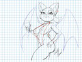 Rouge the bat pinup by dirttydogue