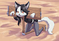 Kelly Jones Trapped in a Pillory (Commission) by Tho6Who4e2000