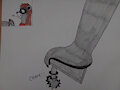 Broken pedal
