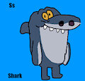Sharko in Sky Blue Animal Alphabet 1