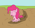 Happy muddy play time Pinkie Pie 1 by mucky