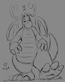 Dragonite Walkies by Tyrnn