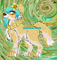 SKUNKBITEZ ADOPTABLE - Beach Day Doggy