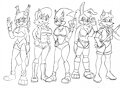 All-Female Freedom Fighters AU