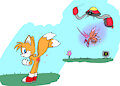 Tails and the badnik