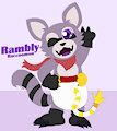 Rambly Greenwater the Raccoomon by tails230