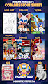 Commission Sheet by MobianMonster