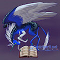 Book-icorn by SonicSpirit