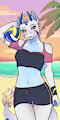 Beach Game by TwilightDawn