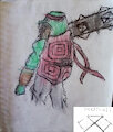 Rafa mutant ninja turtle by Tachi0nii