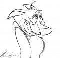 Star from Balto  by Weaselgrease