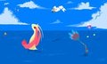 Pixelly Milotic by Pi