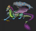 Copper-Wolff's dragon-wolf 