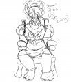 [GIFTART] My baby...(rough draft) 
